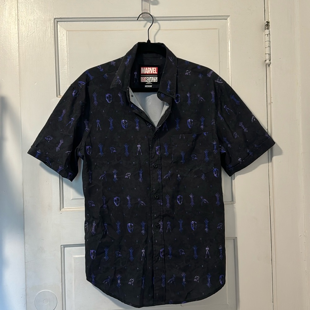 RSVLTS x Marvel Black Panther shirt